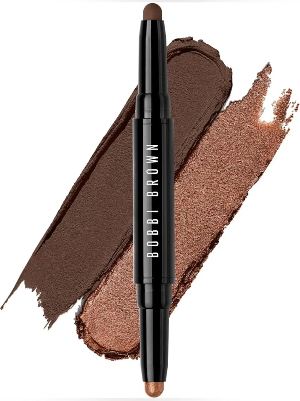 NEW✅ Bobbi Brown Dual Ended Cream Eyeshadow Stick • Brown Matte / Shimmer Duo •
